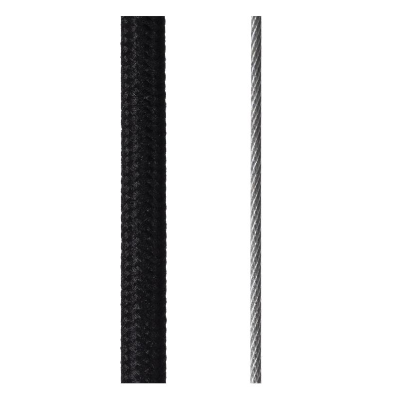 Lucide CALIXT - Závesné svietidlo - 2xE27 - Čierne